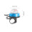 2Pcs Portable Sky-Blue Bike Bell Multi-Function Alloy Cycling Bell 9