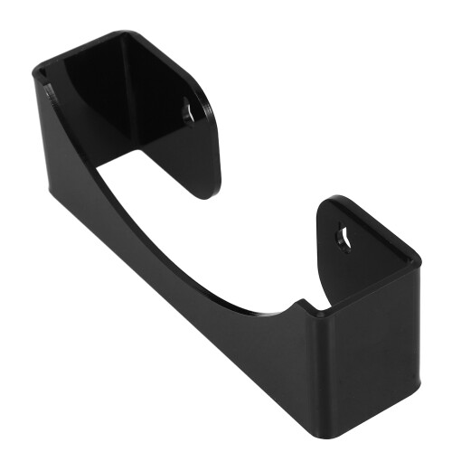 5Pcs Sturdy Acrylic Baseball Hat Rack Black Wall Organizer for Caps 1