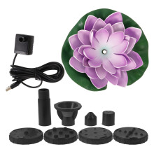 1Set Outdoor Pe Floating Pond Fountain Garden Decor