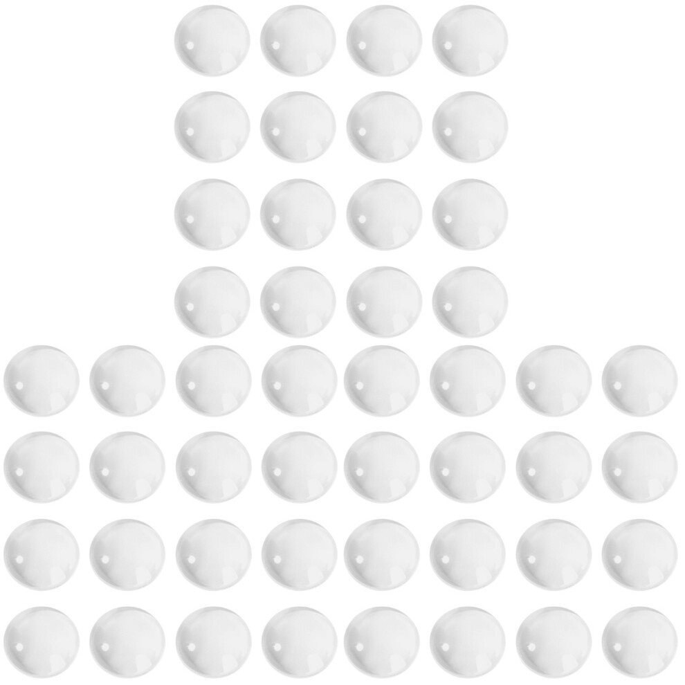 Villcase 300Pcs Transparent Nail Polish Display Rack Glass Nail Color Cards