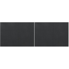 2Pcs Black Felt Calligraphy Mat Student Writing Desk Accessories