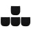 4Pcs Large Capacity Black Motorcycle Organizer Drawstring Bag 9