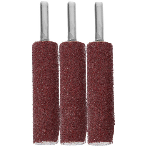 9Pcs Dark Red Sanding Drum Bit Set for Drill Rotary Tool Polishing Use 1