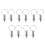 5Pcs Industrial Stainless Steel Indexing Plunger with Pull Ring Silver 1
