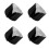 4Pcs Black Winter Plant Covers Breathable Durable Tree Insulation 5
