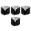 4Pcs Black Winter Plant Covers Breathable Durable Tree Insulation 6