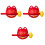3Sets Kinder Percussie Speelgoed ABS Kantoor Ontspanning 4