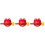 3Sets Kinder Percussie Speelgoed ABS Kantoor Ontspanning 5