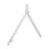 5Pcs White Metal Compass for Students Zinc Alloy Drawing and Math Tool 2