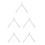 5Pcs White Metal Compass for Students Zinc Alloy Drawing and Math Tool 8
