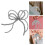 2Pcs Silver Pearl Bowknot Keychain Charms Elegant Plastic Accessories 10