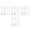 800Pcs White Paper Jewelry Tags Rectangle Self Adhesive Display Cards 5
