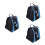 3Pcs Blue Skate Tote Bag Durable Design for Roller and Inline Skates 3
