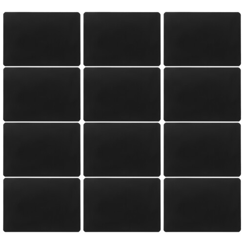 60Pcs Multi-Functional Black ABS Price Label Tags for Display Stand 2