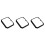 3pcs Protective Frame Shell Aluminum Alloy 4