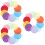 600Pcs Double-Sided Folding Paper Assorted Colors for Crafting DIY Use 5