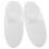 6Pcs Silicone Toothbrush Holder Wall Mount for Bathroom White 2