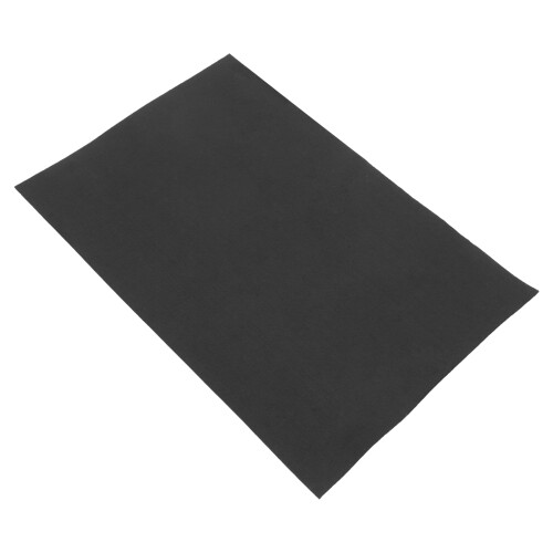 2Pcs Black Felt Calligraphy Mat Student Writing Desk Accessories 2