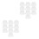 20Pcs Clear Plastic Hat Support Insert for Retail Display and Storage 6