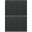 2Pcs Black Felt Calligraphy Mat Student Writing Desk Accessories 7