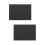 2Pcs Black Felt Calligraphy Mat Student Writing Desk Accessories 9