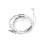 2 Pcs With Microphone Cable White 9