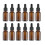 3 Count Empty Glass Aromatherapy Bottle Essential Oil Sample Bottles 2