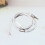 2 Pcs With Microphone Cable White 10