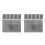 12Pcs White Plastic Grid Canvas for Cross Stitch and Craft Use 6