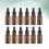 3 Count Empty Glass Aromatherapy Bottle Essential Oil Sample Bottles 10