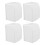 16Pcs White ABS Waterproof Covers Fit Home Use 2