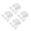 16Pcs White ABS Waterproof Covers Fit Home Use 7