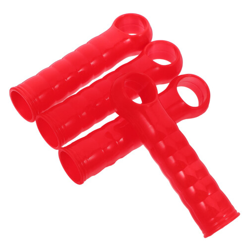 20Pcs Red Plastic Handle Grips for Mop Broom Dustpan Replacement 1