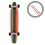 8Pcs Red Replaceable Rib Bone Rail for Skateboard Parts 10