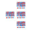 200Pcs Plastic Ten Frame Math Markers Educational Counting Chips Multi 3