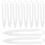 30Pcs Multi-Function White Medal Neck Lanyards for Sports and Parties 3