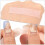 10Pcs Pink Adhesive Eyelash Extension Tapes for Safe Lash Application 5
