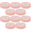 10Pcs Pink Adhesive Eyelash Extension Tapes for Safe Lash Application 9