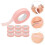 10Pcs Pink Adhesive Eyelash Extension Tapes for Safe Lash Application 10