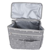 Attache-poussette à grande capacité en tissu Oxford