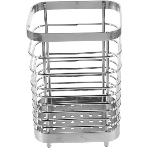 4Stk Multifunktionaler Besteck- Und Essstäbchenhalter Silber 1