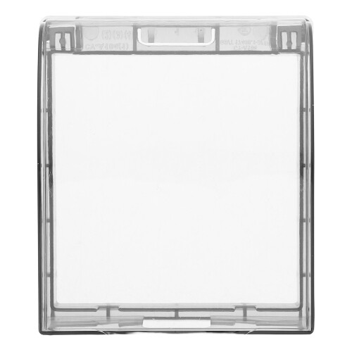 2Pcs Waterproof Outdoor Electrical Box Covers Black ABS Material 1