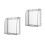 2Pcs Waterproof Outdoor Electrical Box Covers Black ABS Material 5