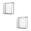 2Pcs Waterproof Outdoor Electrical Box Covers Black ABS Material 6