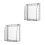 2Pcs Waterproof Outdoor Electrical Box Covers Black ABS Material 9