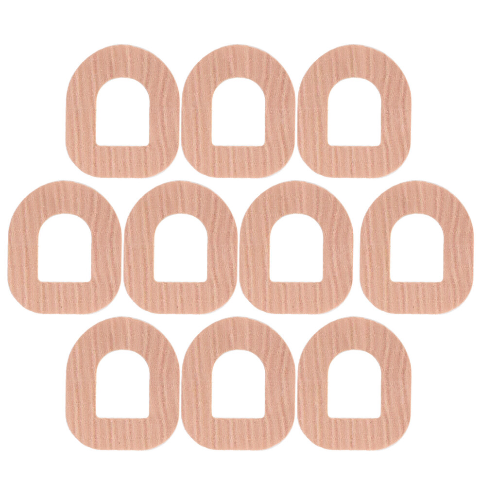 Latex Free CGM Adhesive Patch Sweatproof Waterproof Breathable Hypoallergenic Sensor Cover Pre Cut Medical Grade Tape Skin Friendly Sturdy Grip