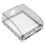 2Pcs Waterproof Outdoor Electrical Box Covers Black ABS Material 11