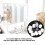 USB Makeup Lights Creative Mirror Bulb Even Light LED Source Dimmable Rotating Vanity Lights For Bathroom Mirror Dressing Table Energy Efficient 8