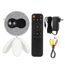 Electric Focus Portable Projector With Auto Vertical Correction, Ultra Fast Wifi Streaming Mini Movie Projector, Two Way Bluetooth Low Noise Long