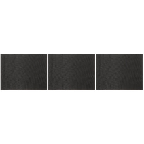 3Pièces Noir Pour Terrarium Aquarium Antidérapant 2